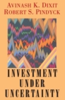 Investment under Uncertainty - eBook