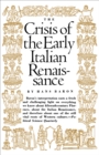 Crisis of the Early Italian Renaissance : Revised Edition - eBook