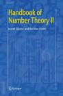 Handbook of Number Theory II - eBook