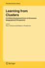 Learning from Clusters : A Critical Assessment from an Economic-Geographical Perspective - eBook
