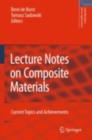 Lecture Notes on Composite Materials : Current Topics and Achievements - eBook