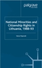 National Minorities and Citizenship Rights in Lithuania, 1988-93 - eBook