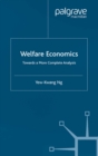 Welfare Economics : Towards a More Complete Analysis - eBook