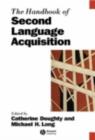 The Handbook of Second Language Acquisition - eBook