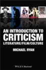 An Introduction to Criticism : Literature - Film - Culture - Book