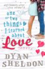 One or Two Things I Learned About Love - eBook