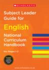 Subject Leader Guide for English - Key Stage 1-3 - eBook