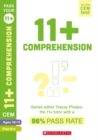 11+ English Comprehension Practice and Assessment for the CEM Test Ages 10-11 - Book