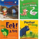 Learn to Read at Home with Bug Club Phonics: Pack 5 (Pack of 4 reading books with 3 fiction and 1 non-fiction) - Book