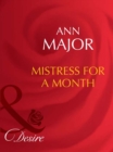 Mistress For A Month - eBook