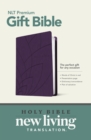 NLT Premium Gift Bible, Purple - Book