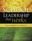 School Leadership That Works : From Research to Results - eBook
