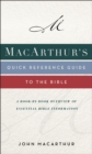 MacArthur's Quick Reference Guide to the Bible - eBook