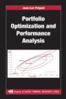 Portfolio Optimization and Performance Analysis - eBook