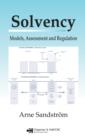 Solvency : Models, Assessment and Regulation - eBook