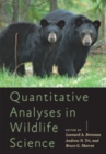 Quantitative Analyses in Wildlife Science - Book