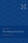 The Theory of Criticism - eBook