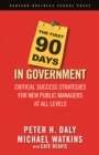 The First 90 Days in Government : Critical Success Strategies for New Public Managers at All Levels - eBook