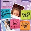 Sarah Simpson's Rules for Living - eAudiobook