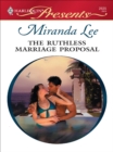 The Ruthless Marriage Proposal - eBook