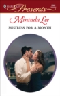 Mistress for a Month - eBook