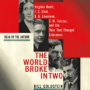 The World Broke in Two : Virginia Woolf, T. S. Eliot, D. H. Lawrence, E. M. Forster, and the Year That Changed Literature - eAudiobook