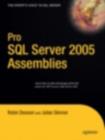 Pro SQL Server 2005 Assemblies - eBook