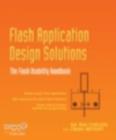 Flash Application Design Solutions : The Flash Usability Handbook - eBook