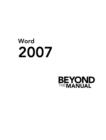 Word 2007 : Beyond the Manual - eBook