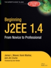 Beginning J2EE 1.4 : From Novice to Professional - eBook
