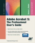 Adobe Acrobat 5 : The Professional User's Guide - eBook