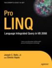 Pro LINQ in VB8 : Language Integrated Query in VB 2008 - eBook