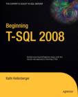 Beginning T-SQL 2008 - eBook