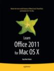 Learn Office 2011 for Mac OS X - eBook