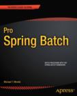 Pro Spring Batch - eBook