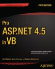 Pro ASP.NET 4.5 in VB - eBook