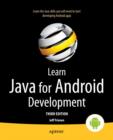 Learn Java for Android Development : Java 8 and Android 5 Edition - eBook