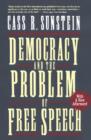 Democracy and the Problem of Free Speech - eBook