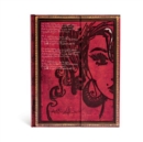 Amy Winehouse, Tears Dry (Embellished Manuscripts Collection) Ultra Lined Hardcover Journal (Wrap Closure) - Book
