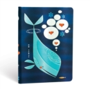 Whale and Friend Lined Hardcover Journal - Book