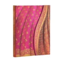 Gulabi (Varanasi Silks and Saris) Midi Lined Hardcover Journal - Book