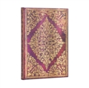 Viola (Diamond Rosette) Midi Lined Hardcover Journal - Book