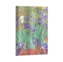 Van Gogh’s Irises Midi Unlined Hardcover Journal - Book
