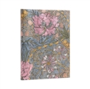 Morris Pink Honeysuckle (William Morris) Ultra Unlined Hardcover Journal - Book