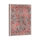 Garnet (Silver Filigree Collection) Ultra Unlined Softcover Flexi Journal - Book