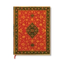 Layla (Persian Poetry) Midi Lined Hardback Journal (Elastic Band Closure) - Book