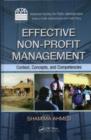 Effective Non-Profit Management : Context, Concepts, and Competencies - eBook