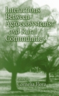 Interactions Between Agroecosystems and Rural Communities - eBook