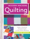 Modern Machine Quilting - Book