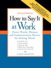 How to Say It  at Work - eBook